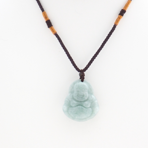 Pendentif Bouddha en jade double face
